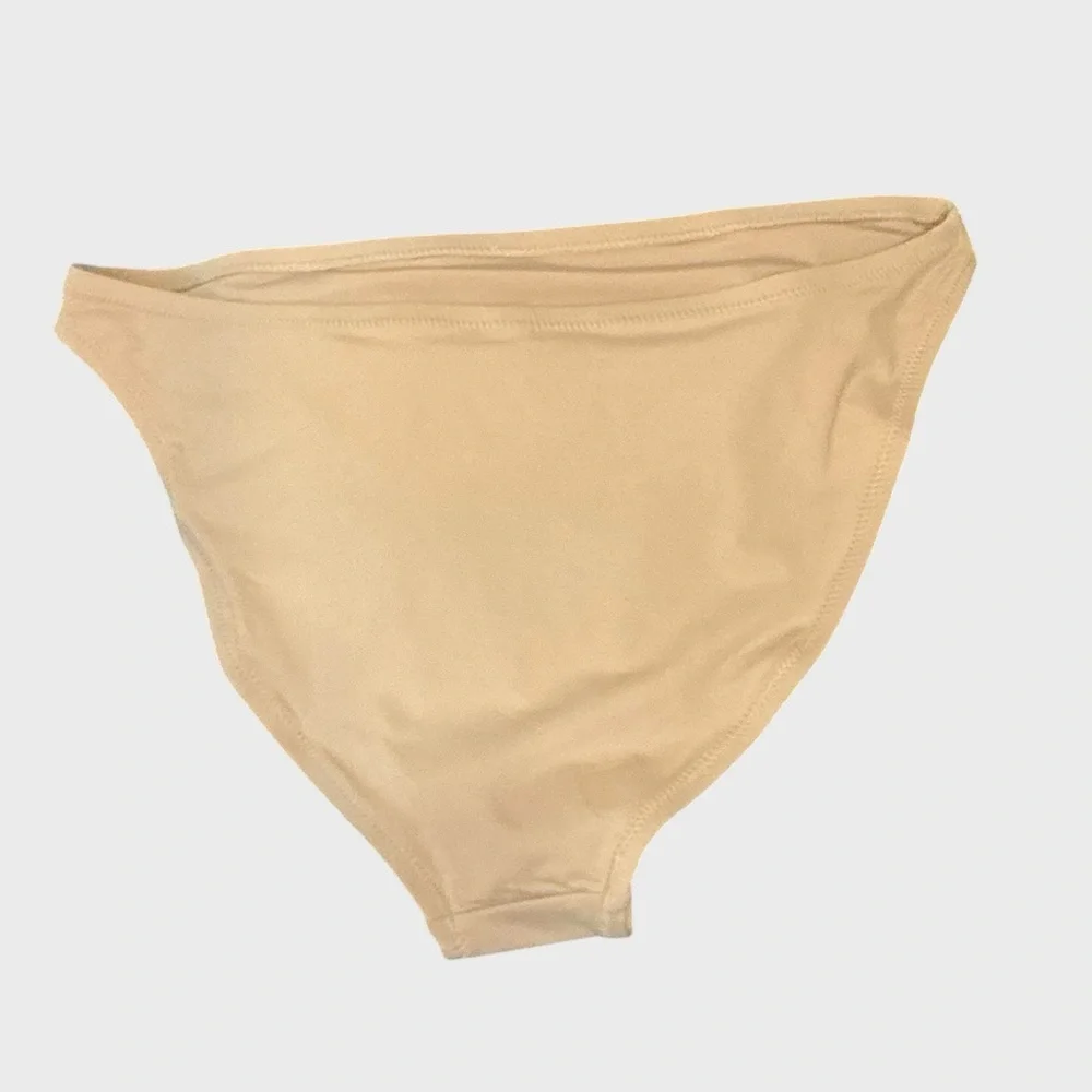 SKIMS Recycled Swim Mid Coverage Bikini Bottom Ochre XL NWT